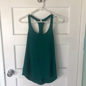 Teal lululemon tank